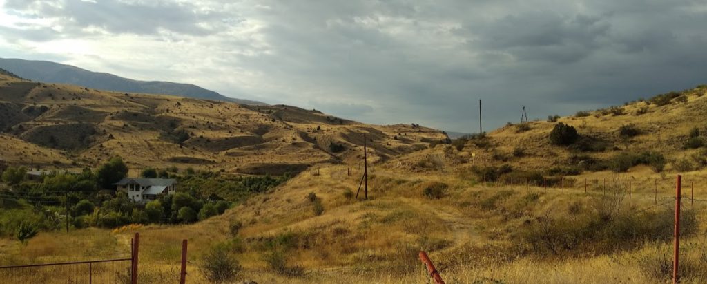 Sunlit land close to Urtsadzor