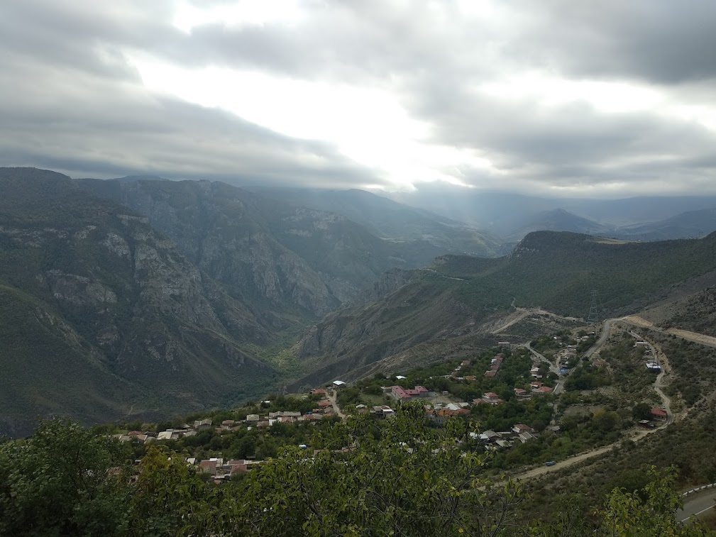 View of Vorotan canyon from Halidzor