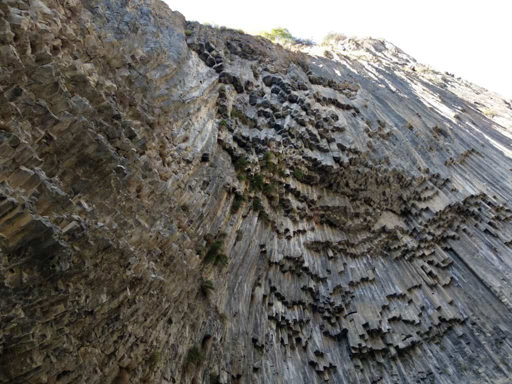 Basalt columns